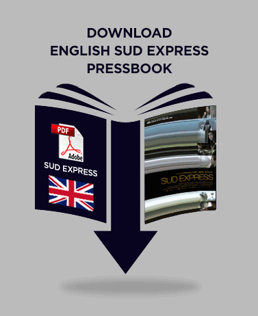 Descargar pressbook película Sud Express en inglés.